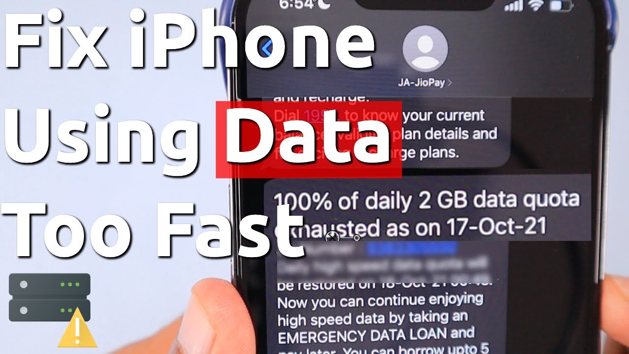 iPhone Using TOO MUCH Cellular Data? 🔥 Let's Fix It