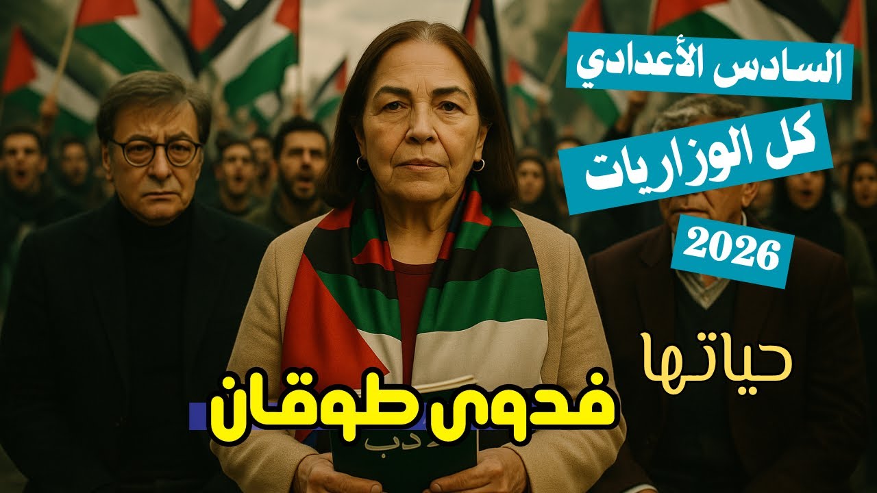 فدوى طوقان  بأسهل طريقة   | الأدب السادس الأعدادي 2026 | المحاضرة 22