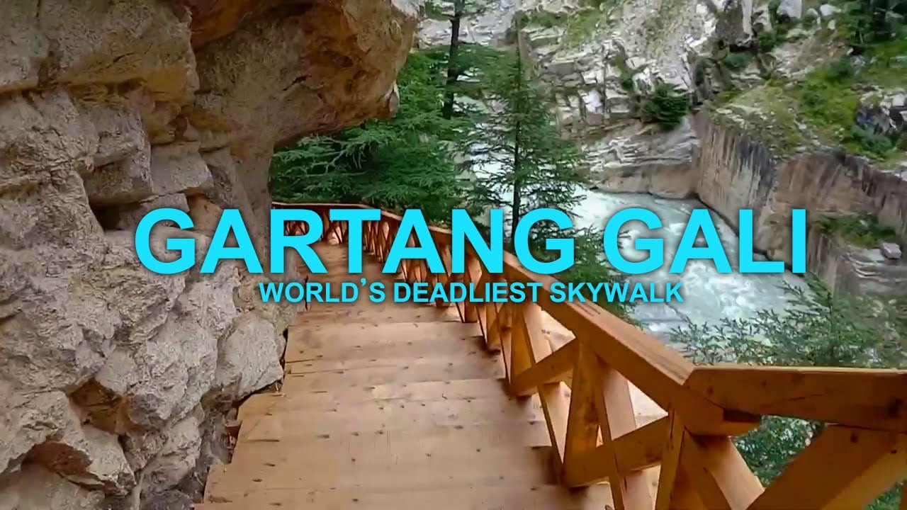 Gartang Gali &ndash; World&rsquo;s Deadliest Skywalk  Nelang Valley gartang gali uttarkashi gartang gali bridge