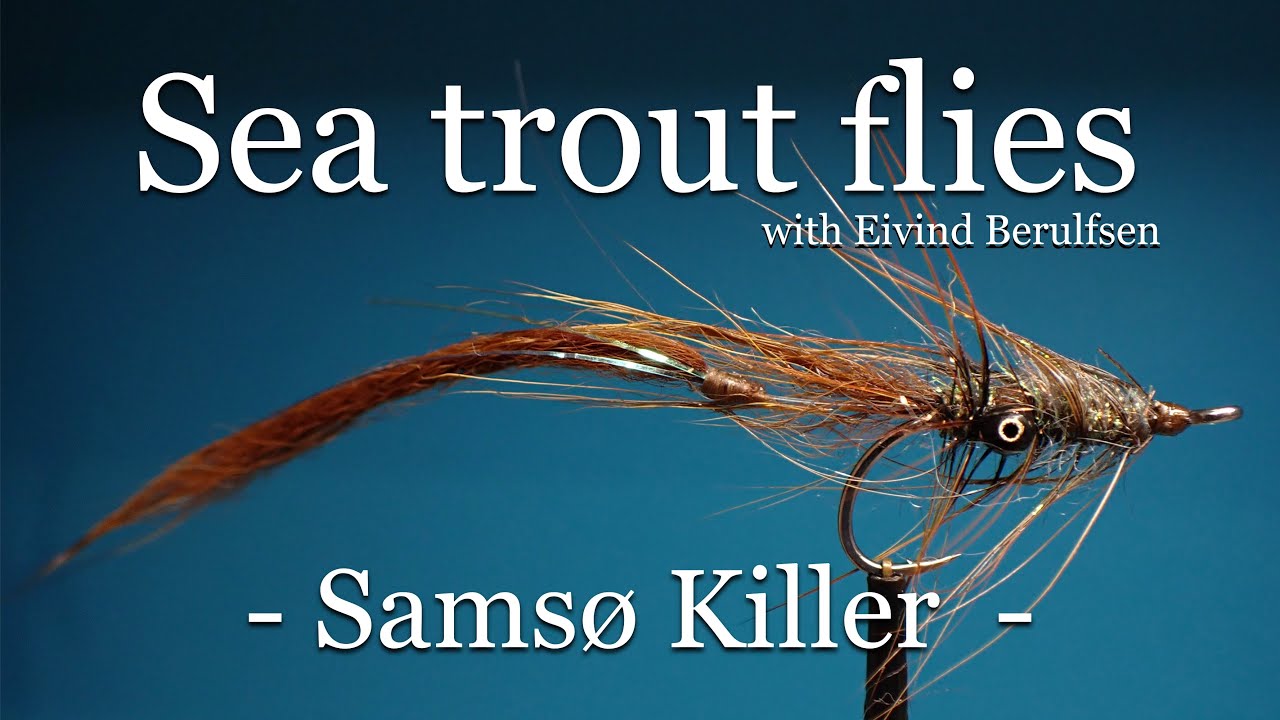 Sea trout flies. Samsø Killer. Fly tying with Eivind Berulfsen.