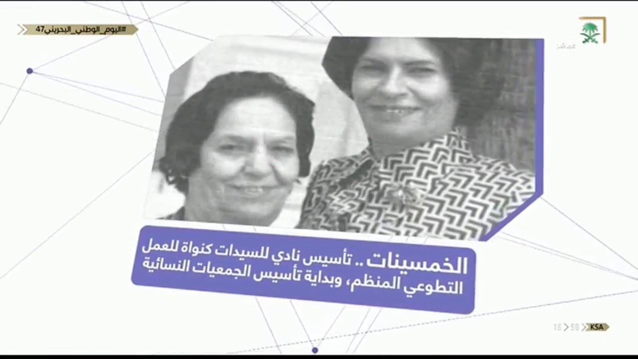 تقرير | انجازات المرأة في مملكة البحرين بمناسبة #اليوم_الوطني_البحريني الـ47