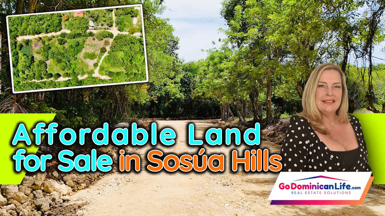 611.52m2 Land For SALE in the Hills of Sosua @ Dominican Republic | Ideal For Builders