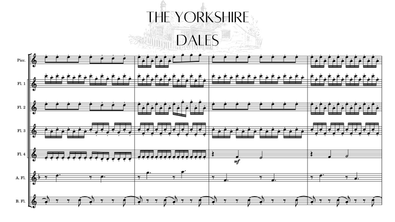 The Yorkshire Dales | Flute Ensemble