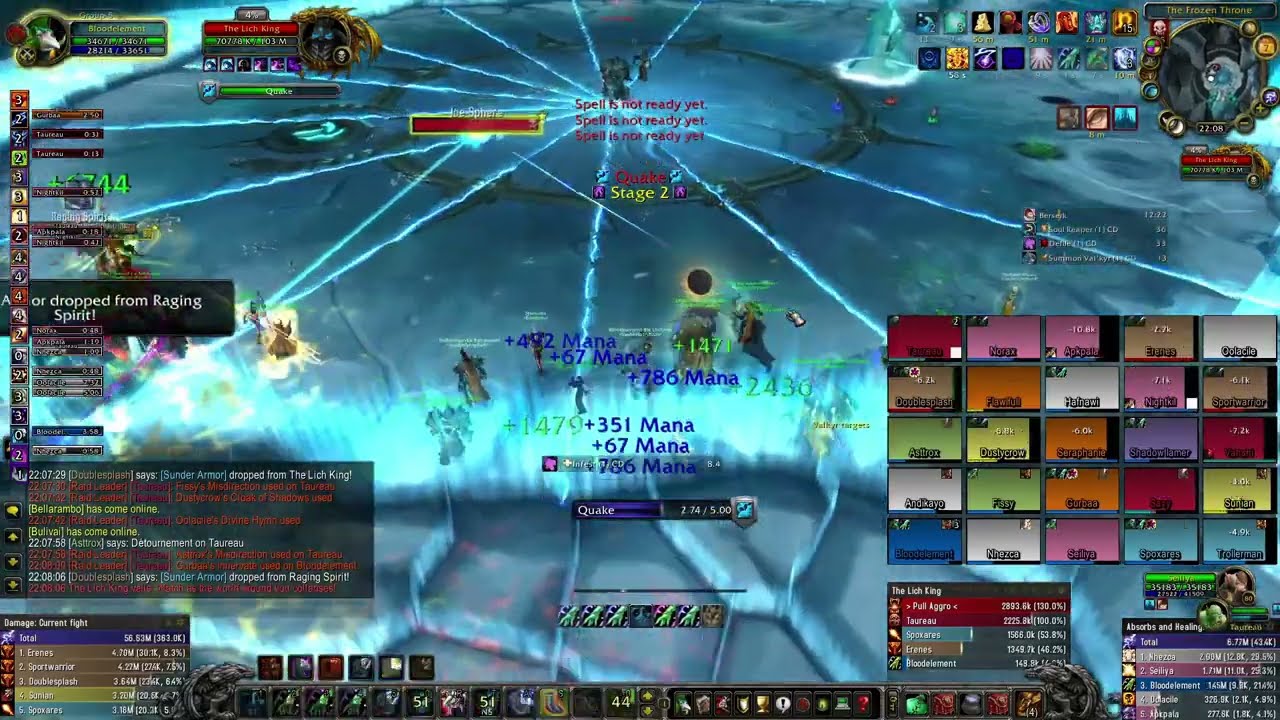 ICC 25 HC LOD Solo Tank 3 Heal (rsham - me - pov) - SayNoToTryhard [Warmane]