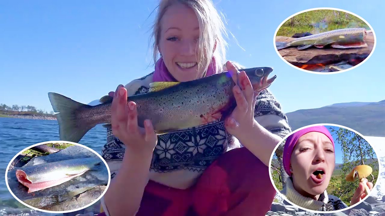 Alone：10 people came to Norway to survive in the wild, This woman eats mushrooms and fish every day