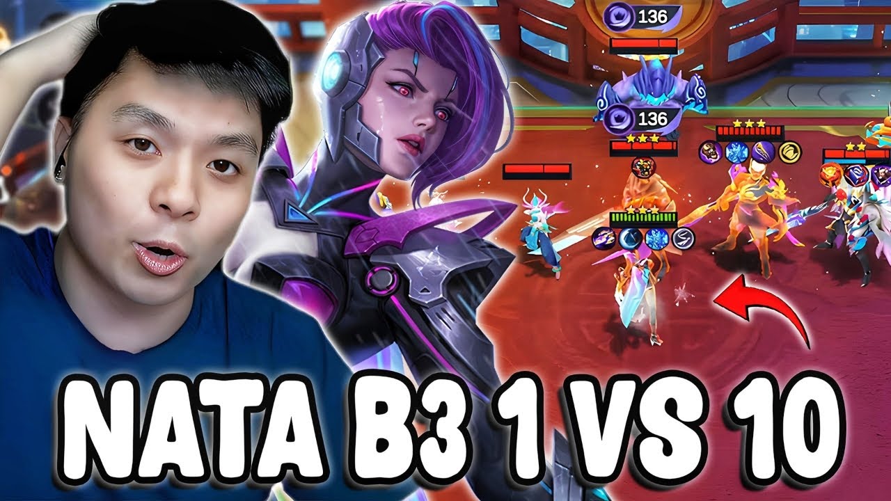META BARU SEASON 3?! NATALIA B3 LEGEND 1 VS 10 AUTO WIN 🔥 (Magic Chess Gogo)