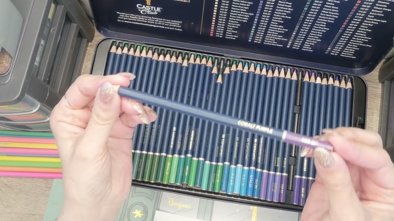 partie1comparatif de mes différents crayons de couleurs#art #dessin#artist #disney#colors#zen