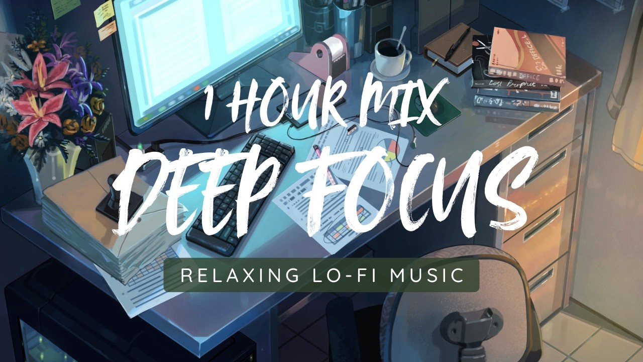 1 Hour Deep Focus Music for Work & Study | Chill Background Mix