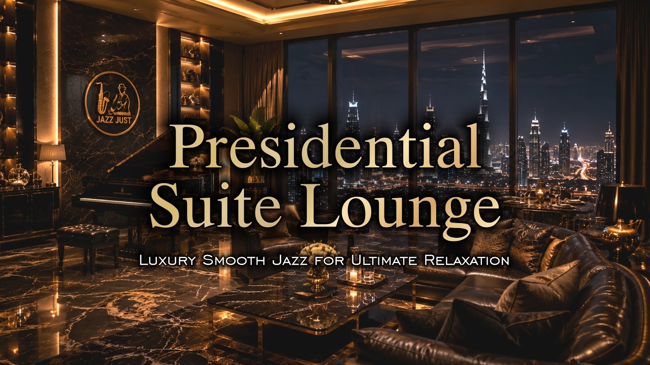 Presidential Suite Lounge ✨ Luxury Smooth Jazz for Ultimate Relaxation
