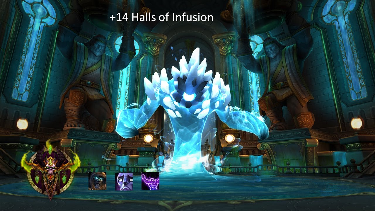 Halls of Infusion M+14 Dragonflight Season 4 Tyr/Bolster/Afflicted +1