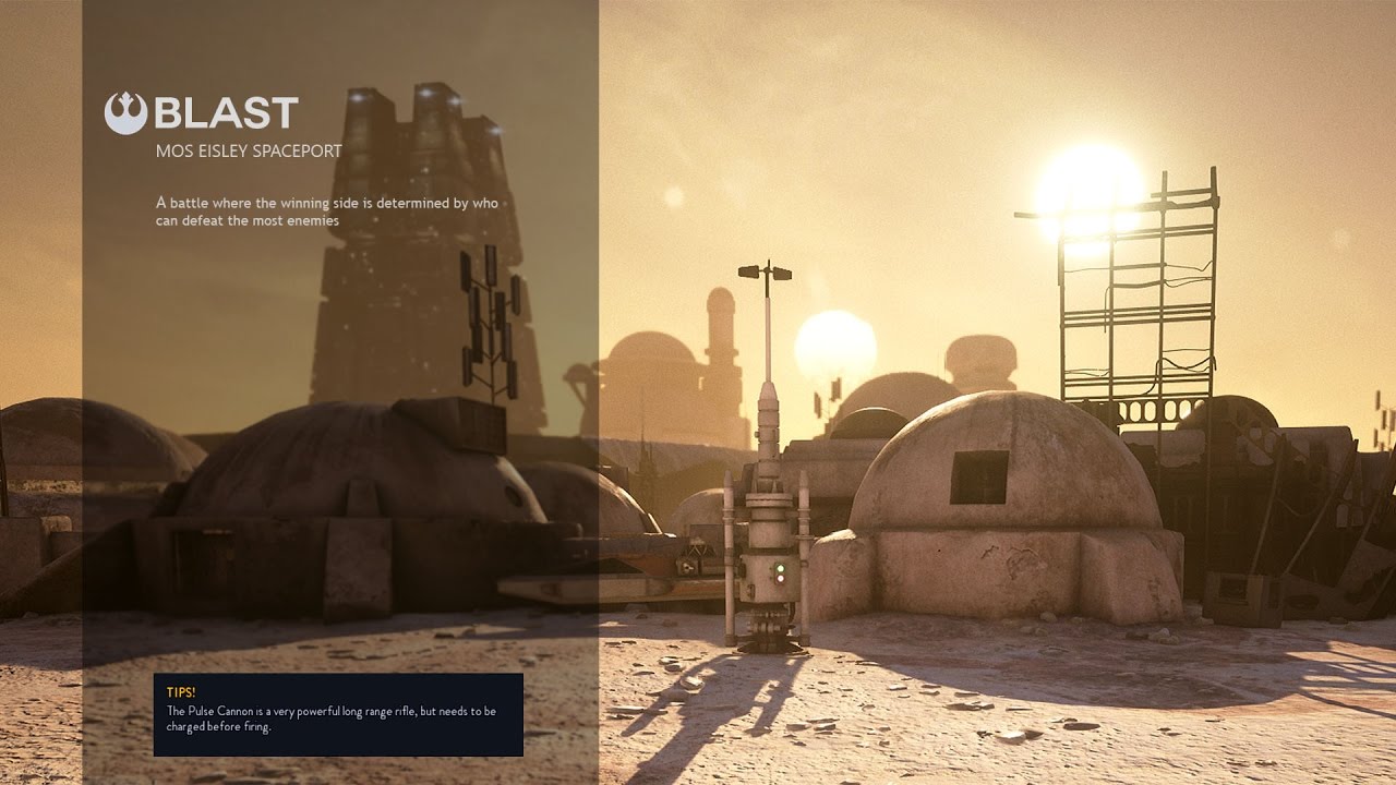 MOS EISLEY DLC in Star Wars Battlefront concept
