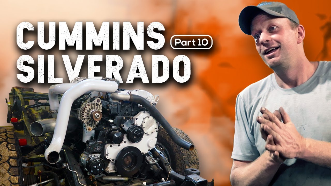 ПЕРВЫЙ ПУСК! Автобусный двигатель мощностью 600 л.с. в пикапе | #24vSilverado [EP10]