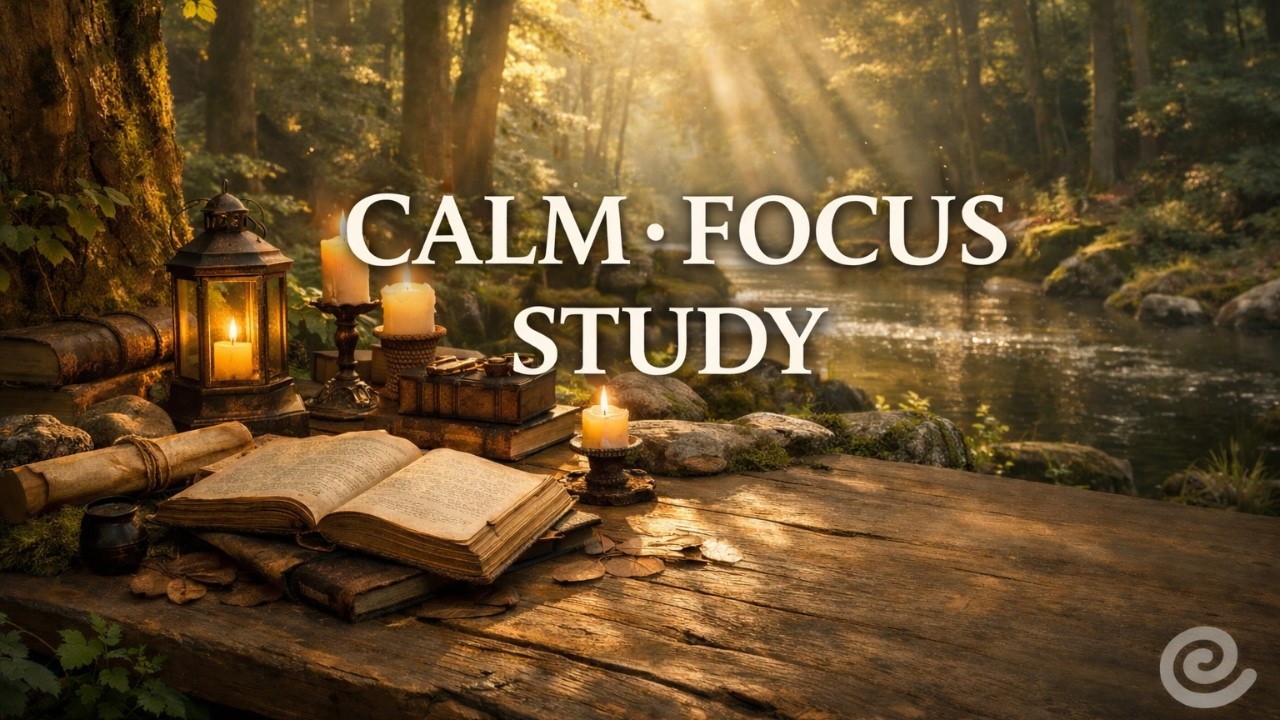 Calm & Concentration 🌿 Deep Work Focus Music for Studying
