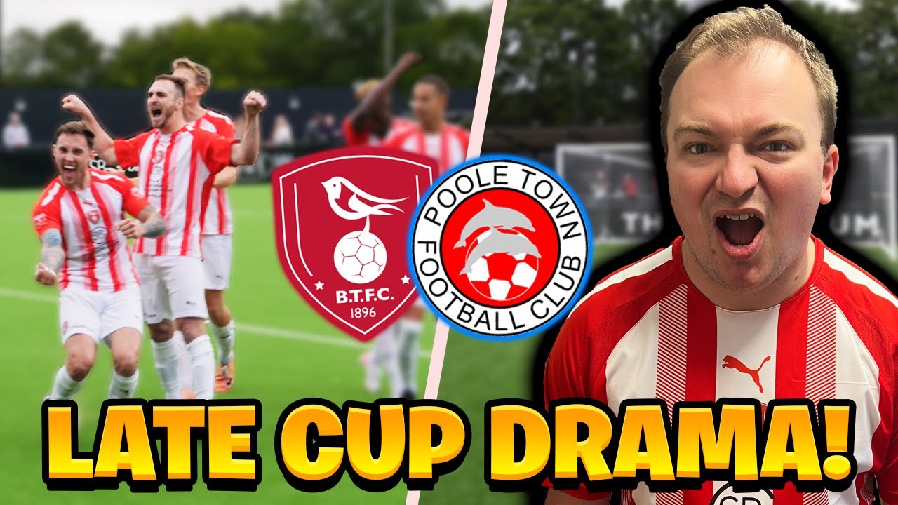 Incredible LAST MINUTE SCENES In The FA CUP! | Poole Town (H)