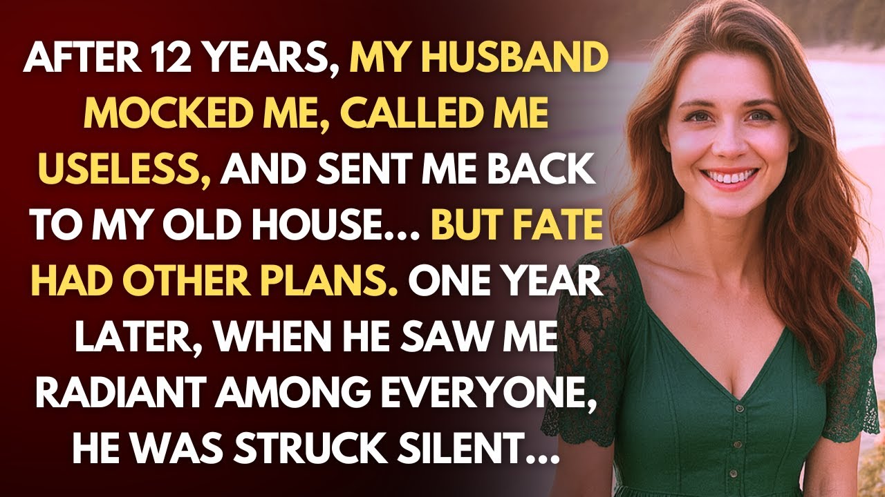 After 12 Years of Marriage, My Husband Said I Was Worthless and Sent Me Away—But Fate...