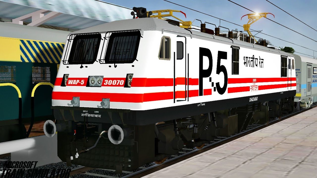 INDIA's FASTEST TRAIN Agra Cantt - Hazrat Nizamuddin Gatimaan Express | MSTS Open Rails Journey