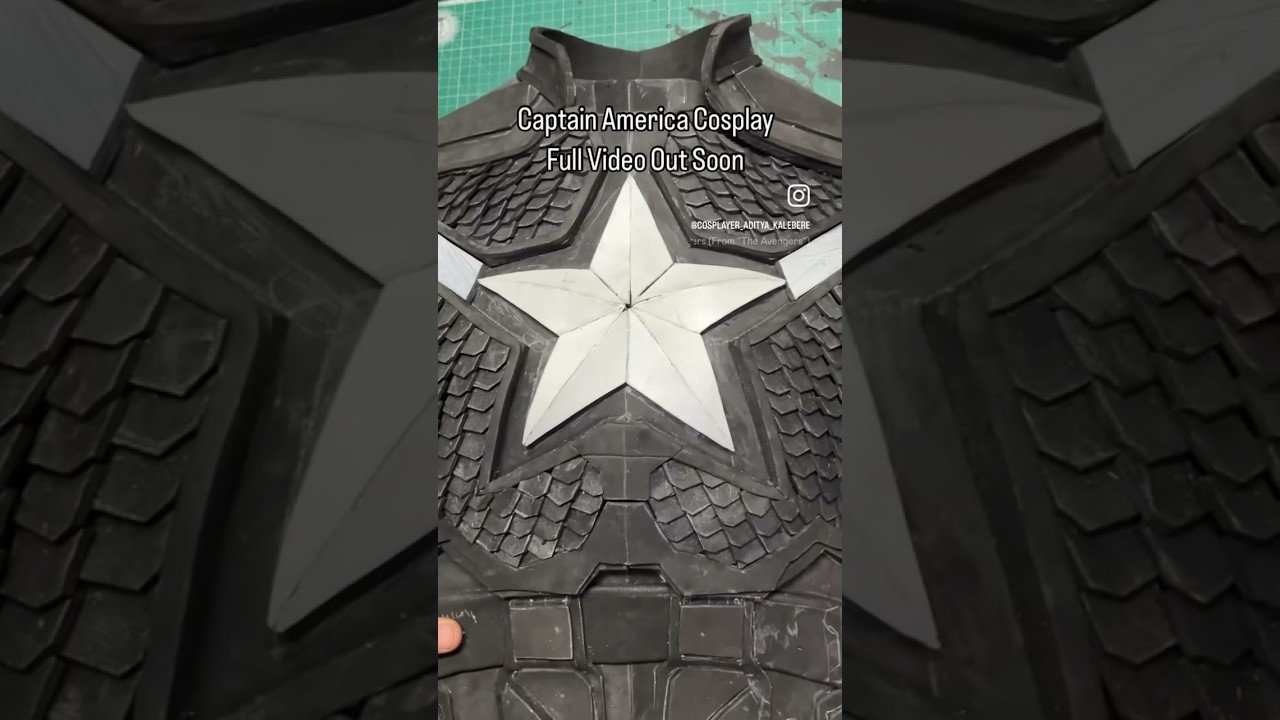 Captain America Suit DIY #captainamerica #cosplay