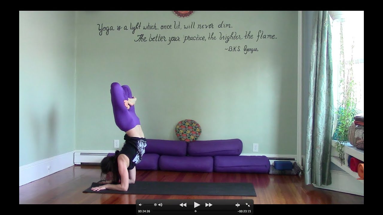 45 Minute Challenging Yoga Practice with Leigha | Advanced Vinyasa