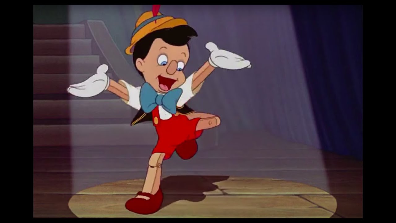 PINOCCHIO - I'VE GOT NO STRINGS TO HOLD ME DOWN (SONG 1940)