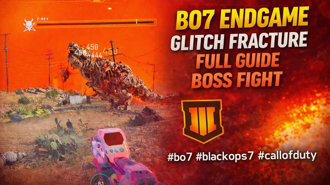 BO7 ENDGAME GLITCH FRACTURE FULL GUIDE BOSS FIGHT / BLACK OPS 7 #bo7 #blackops7 #callofduty