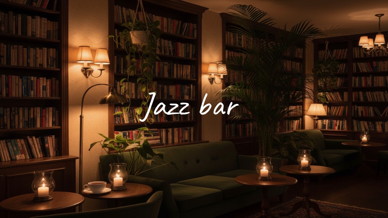 [playlist] 따뜻한 카페의 재즈 피아노, 책과 커피가 어울리는 시간 | Jazz bar · Spring Jazz