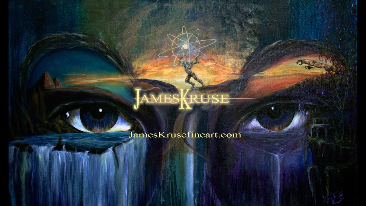 James Kruse Acrylic Drip Technique. 