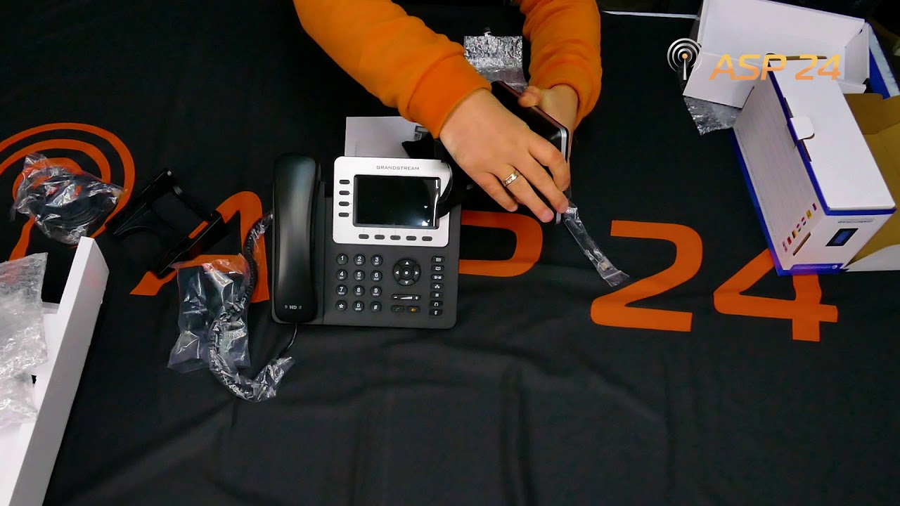 Корпоративные решения: IP-телефон бизнес-класса Grandstream GXP2140 с модулем расширения GXP2200