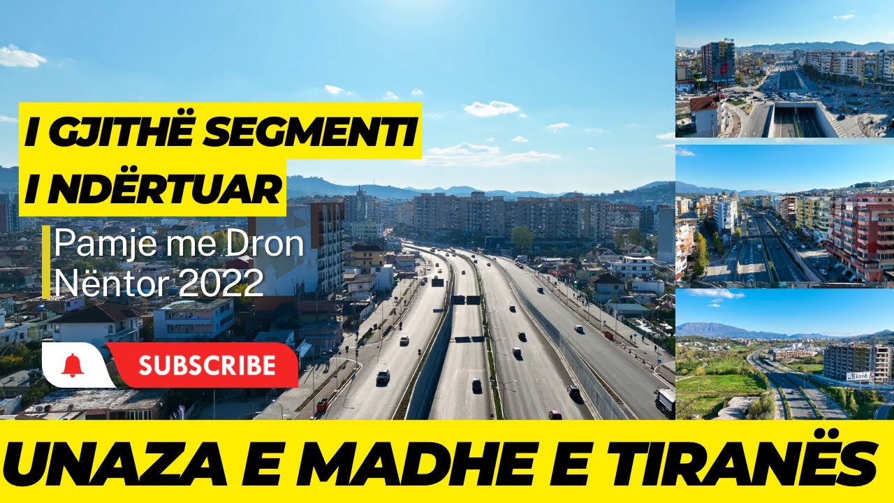 Unaza e Madhe e Tiranës | I Gjithë Segmenti i Ndërtuar 2022 - 🇦🇱 Albania @MTravelVlog