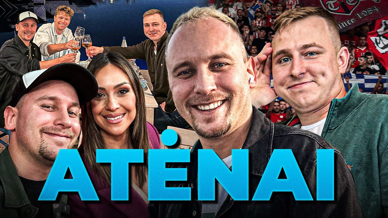 Kaip du siautuliukai Graikiją maišė | BasketNews vlogas