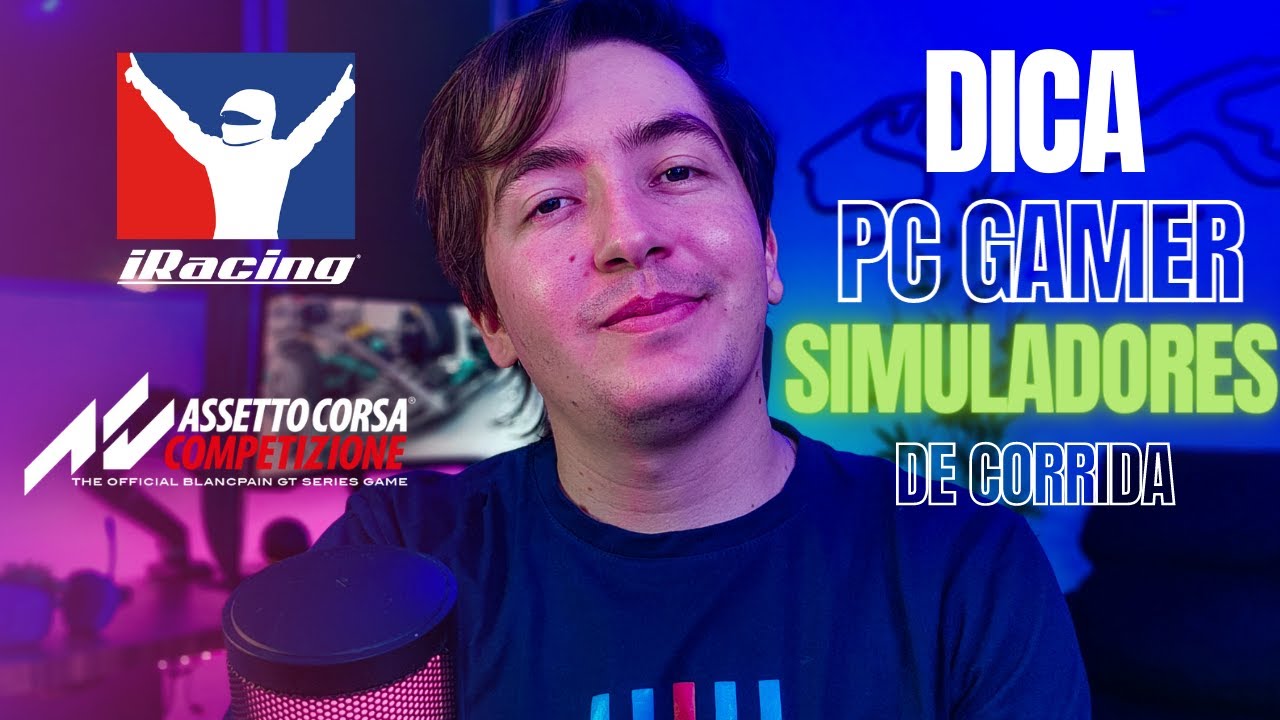 Configuração de PC para Iracing F1 22 e Assetto Corsa Competezione