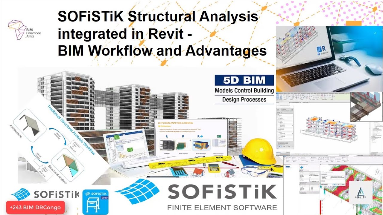 SOFiSTik Structural analysis integreted in Revit BIM Workflow