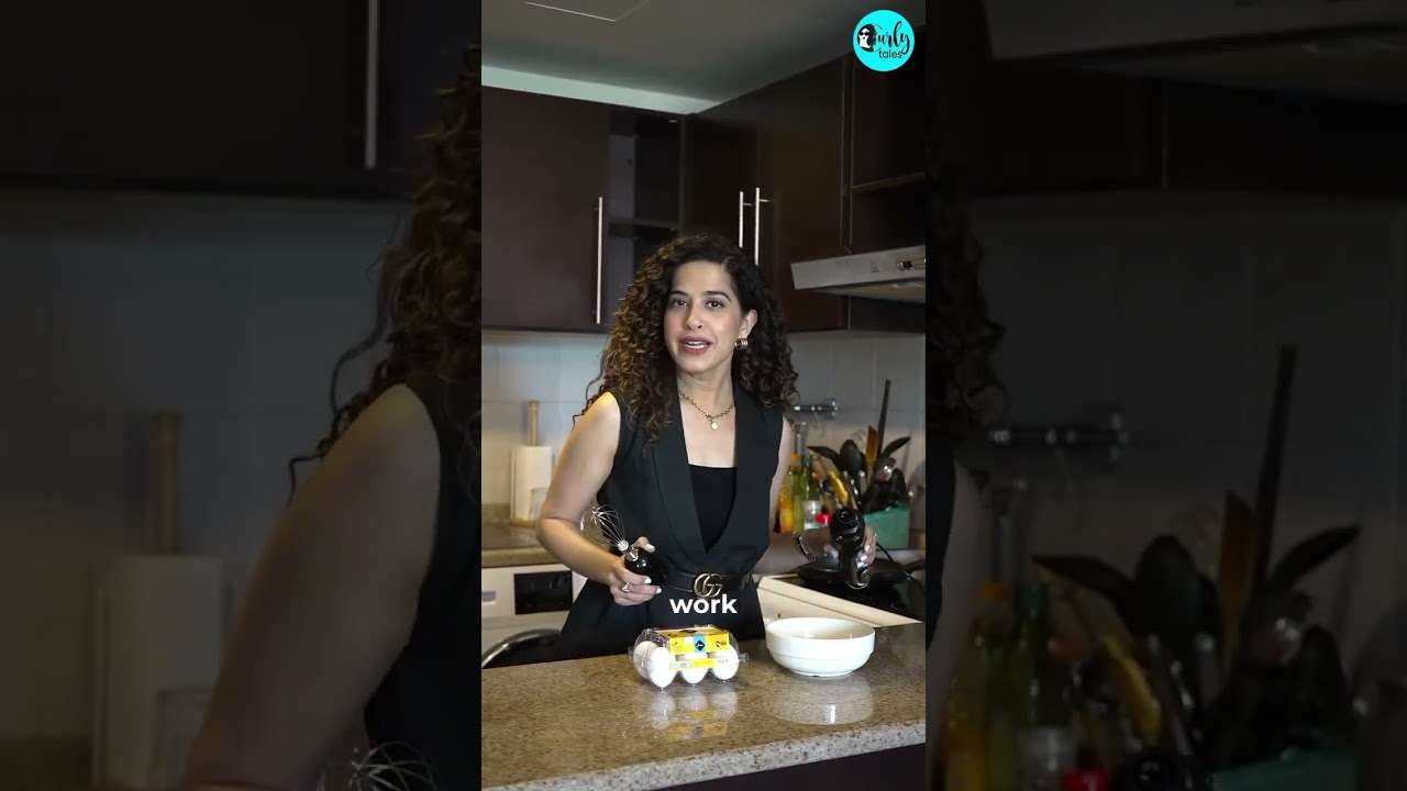 59 Secs Of Kamiya Jani's Mornings | Curly Tales ME #shorts