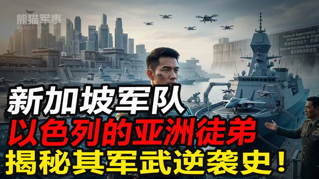 揭秘新加坡生存底牌：砸千亿买装备，这只东南亚&ldquo;毒虾&rdquo;究竟在害怕什么？#熊猫军事