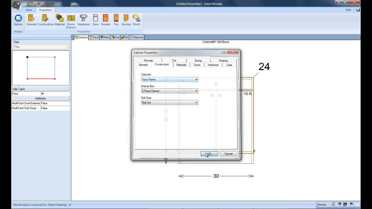 Cabinet Vision Tech Byte Video - How to Remove an Override