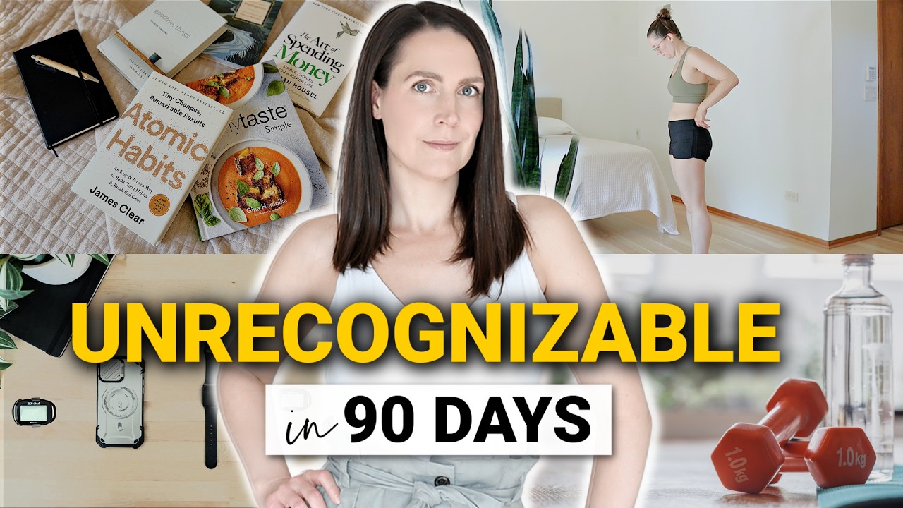 12 simple habits to ACTUALLY become unrecognizable in 2026
