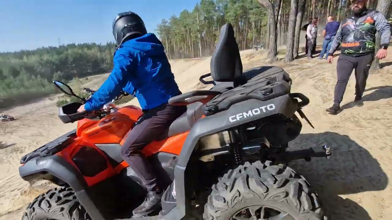 NOWE CF MOTO 1000 GEN 3. OSTRE TESTY I UPALANIE.