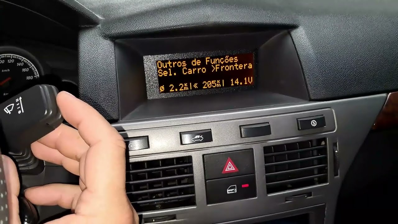 Configurações do Novo Computador de Bordo Mid 32 pinos Veramon Vectra C