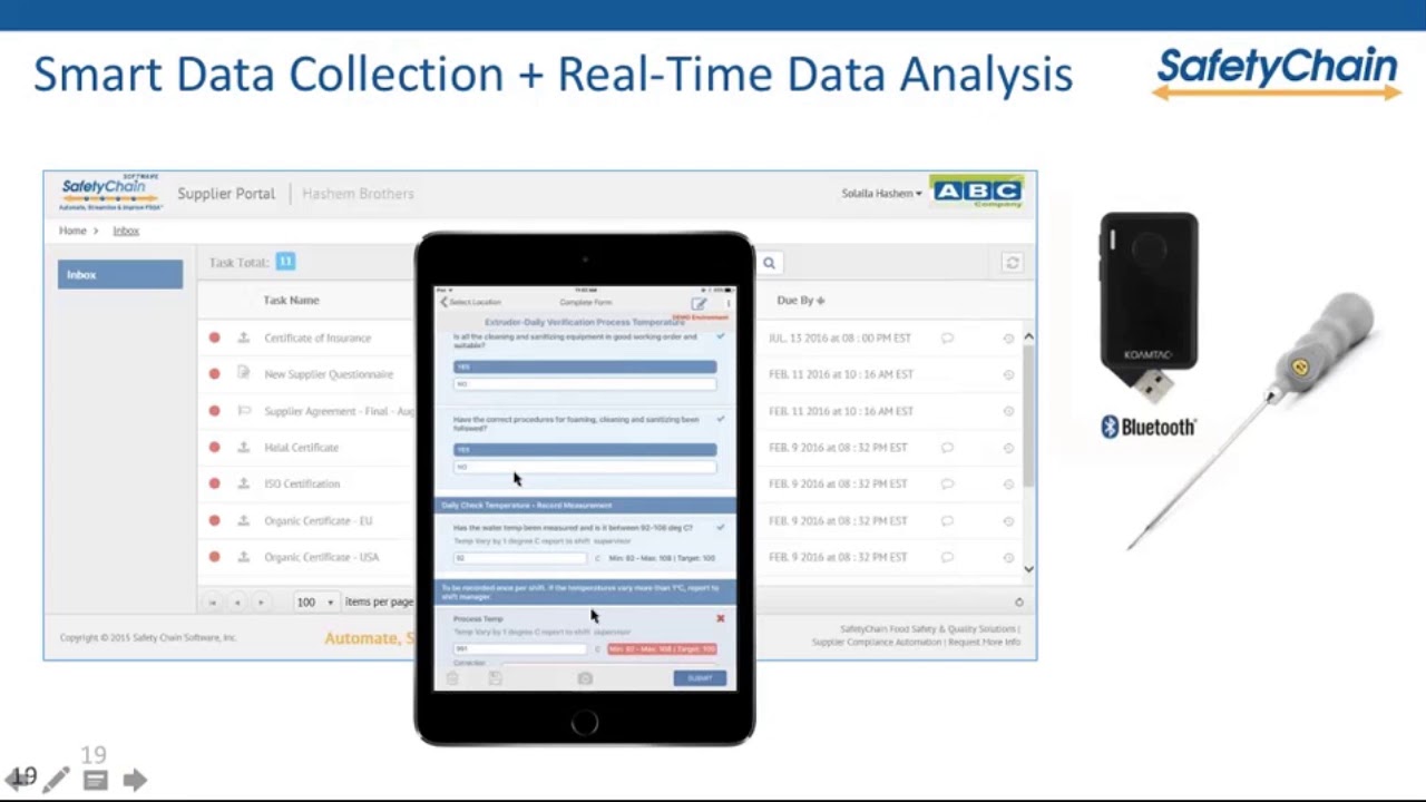 Identify & Manage Food Safety, Food Quality & Supplier Compliance Issues Earlier