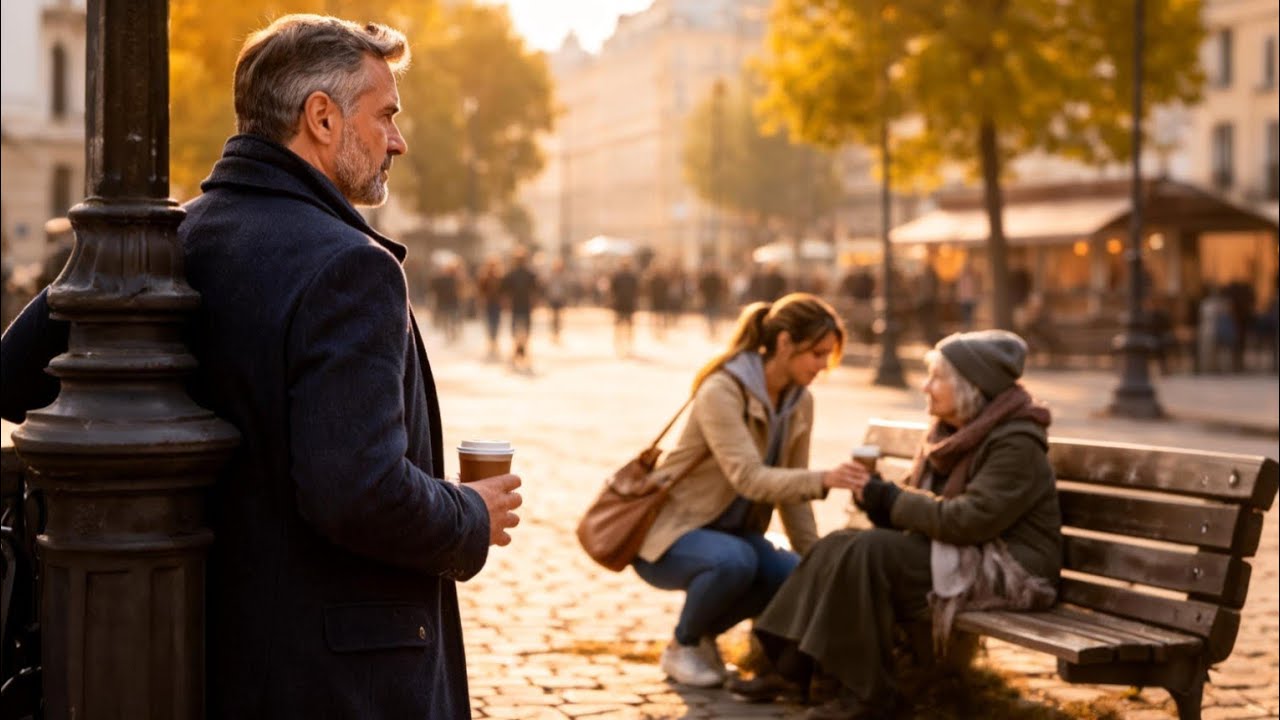 Une tasse de café chaque matin… et un secret qui a changé trois vies