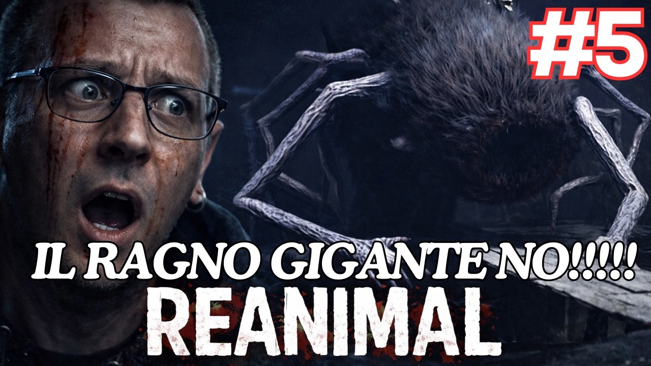 REANIMAL ITA #5 –IL RAGNO GIGANTE ANCHE NO EH!!!!! 🐷🔥 | Quinta Puntata Gameplay Italiano