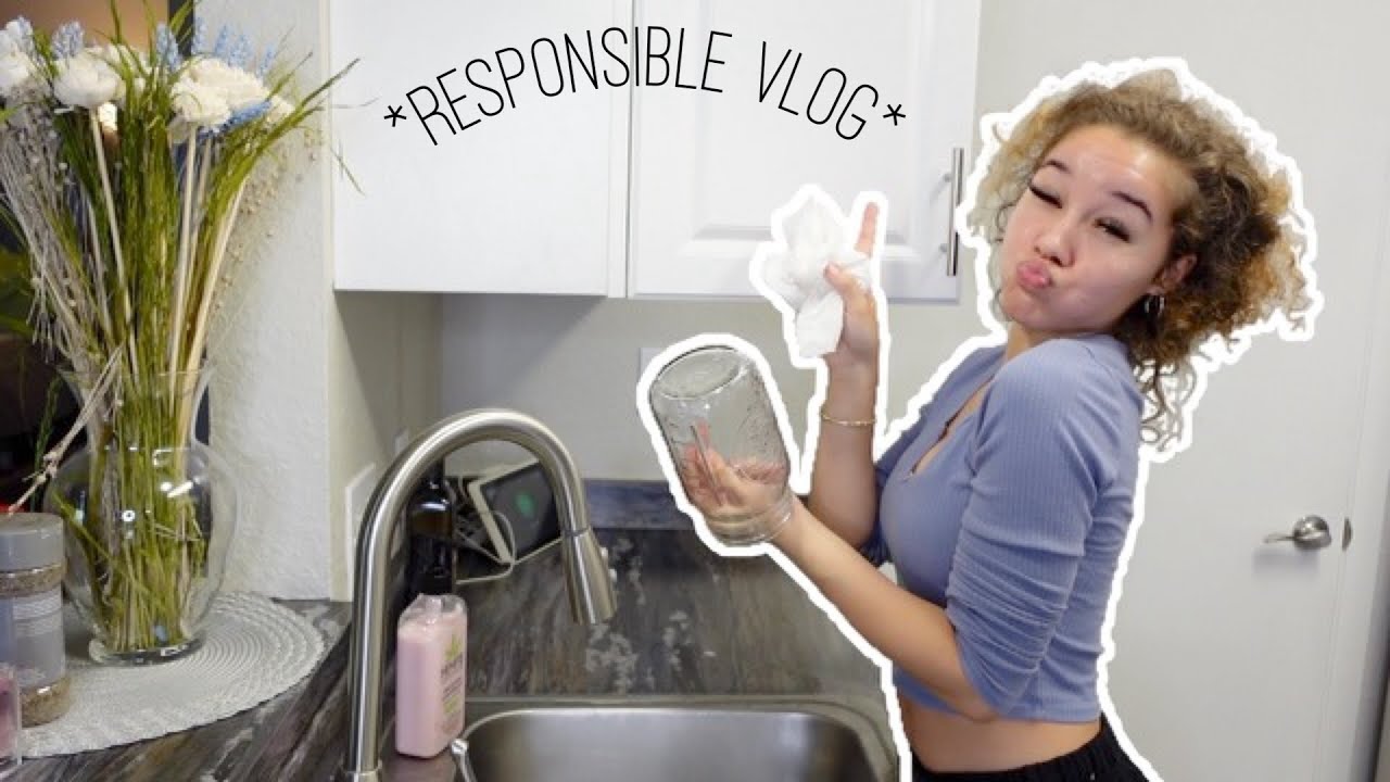 *RESPONSIBLE VLOG* GRWM, COOKING, CLEANING, PAMPERING, ETC.