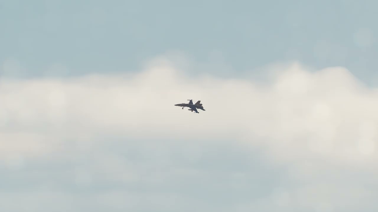 DCS Virtual Incirlik RIAT Swiss F-18 Arrival