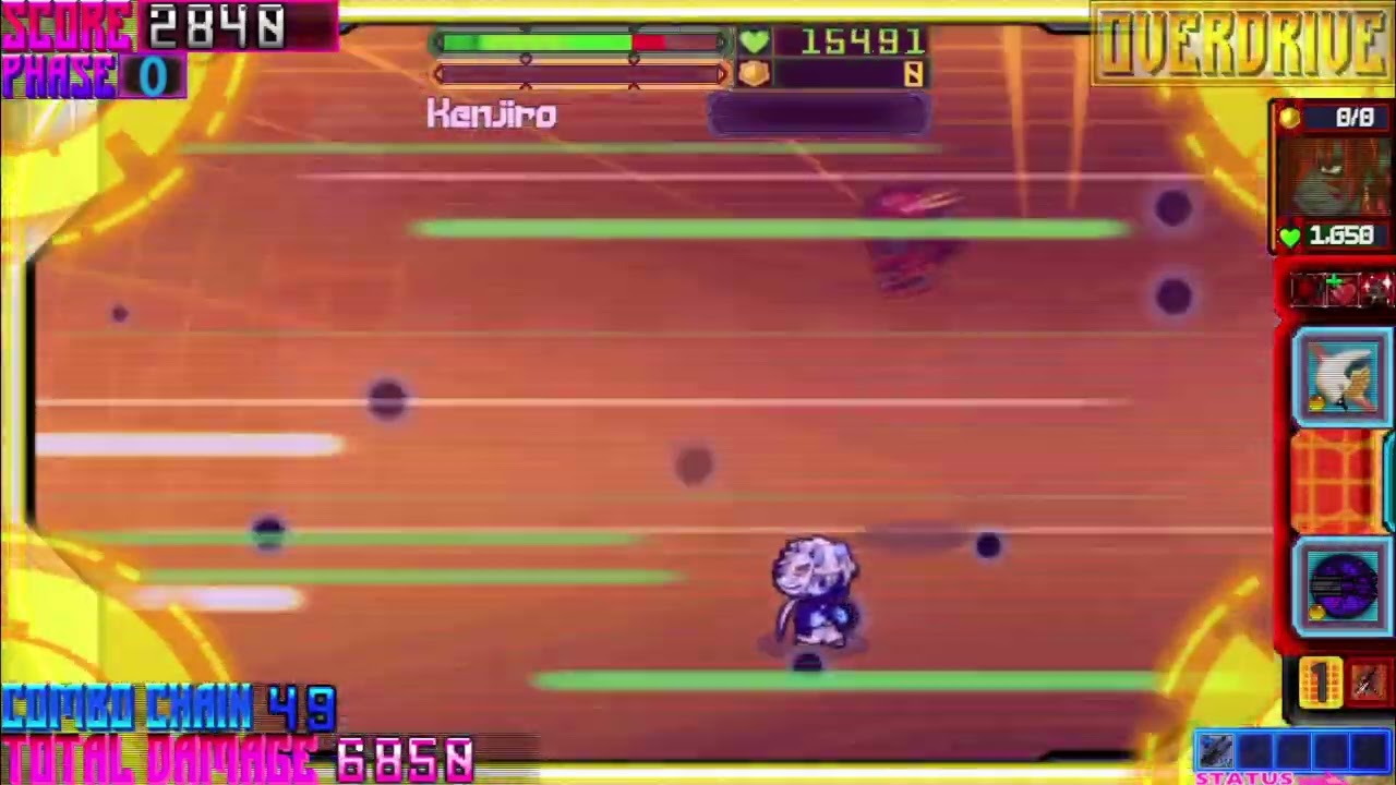 Kenjiro Boss Test & In-Battle Class Changing
