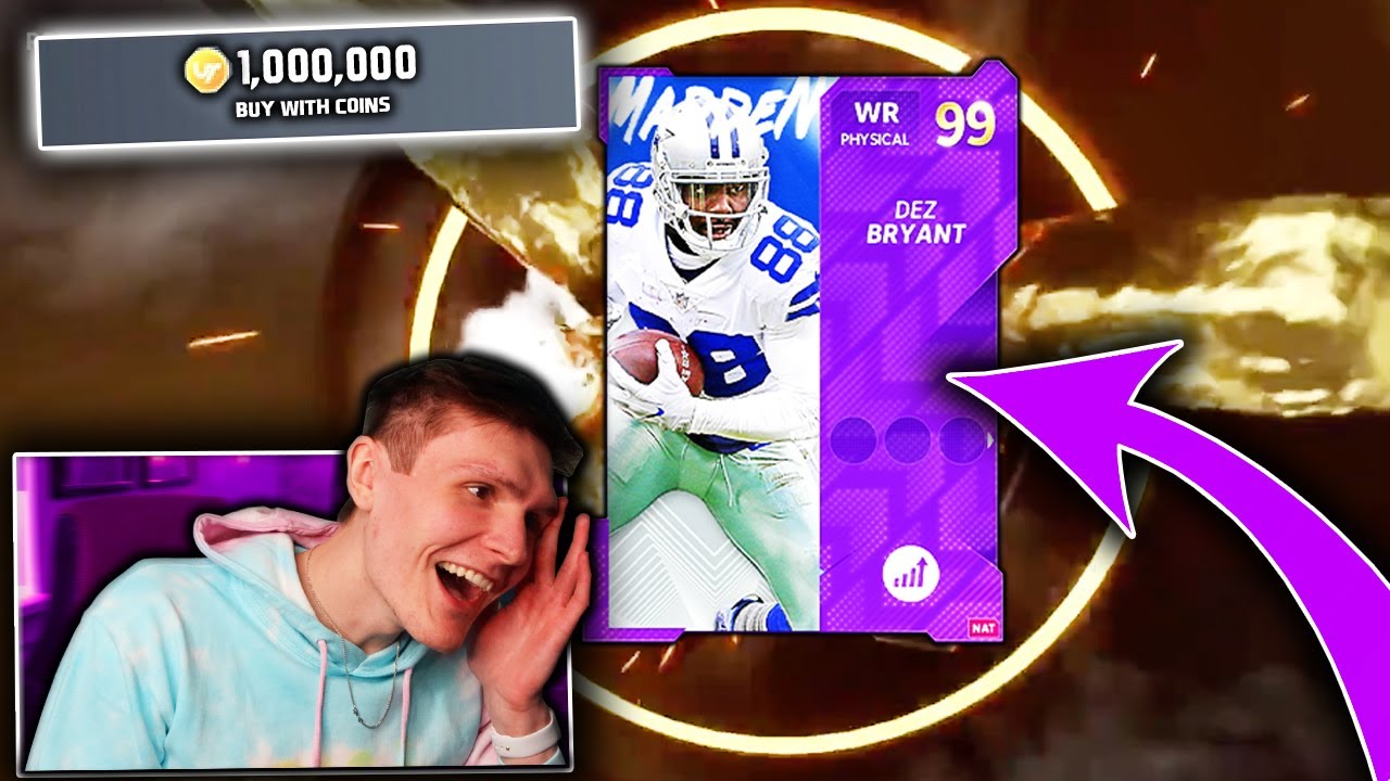 1 MILLION COIN Team Diamond 2 Pack Opening... *INSANE* - Madden 21 Ultimate Team