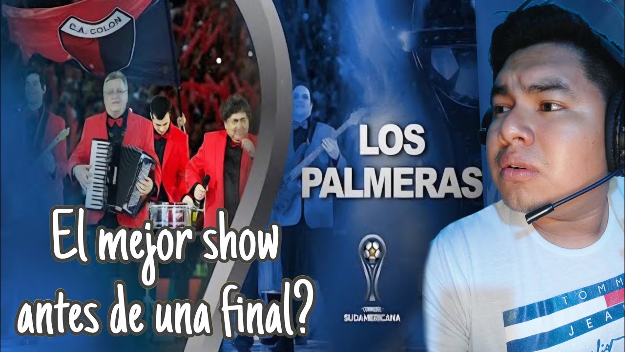 BOLIVIANO REACCIONA A El show completo de LOS PALMERAS en la Final de la SUDAMERICANA