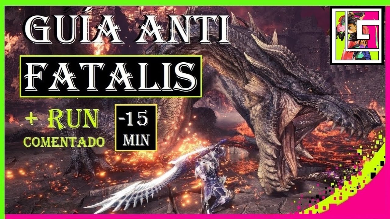 Guía ANTI 🐲 FATALIS | ROMPE Cuernos + Sobrevivencia + Táctica | SOLO ó MULTI | MHW Iceborne  LVIS999