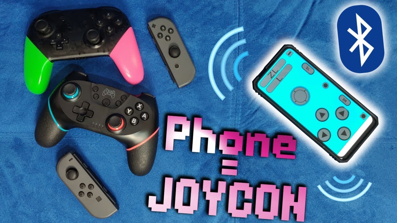 ИСПОЛЬЗУЙТЕ ТЕЛЕФОН КАК ДЖОЙКОН?! (Joycon Droid)