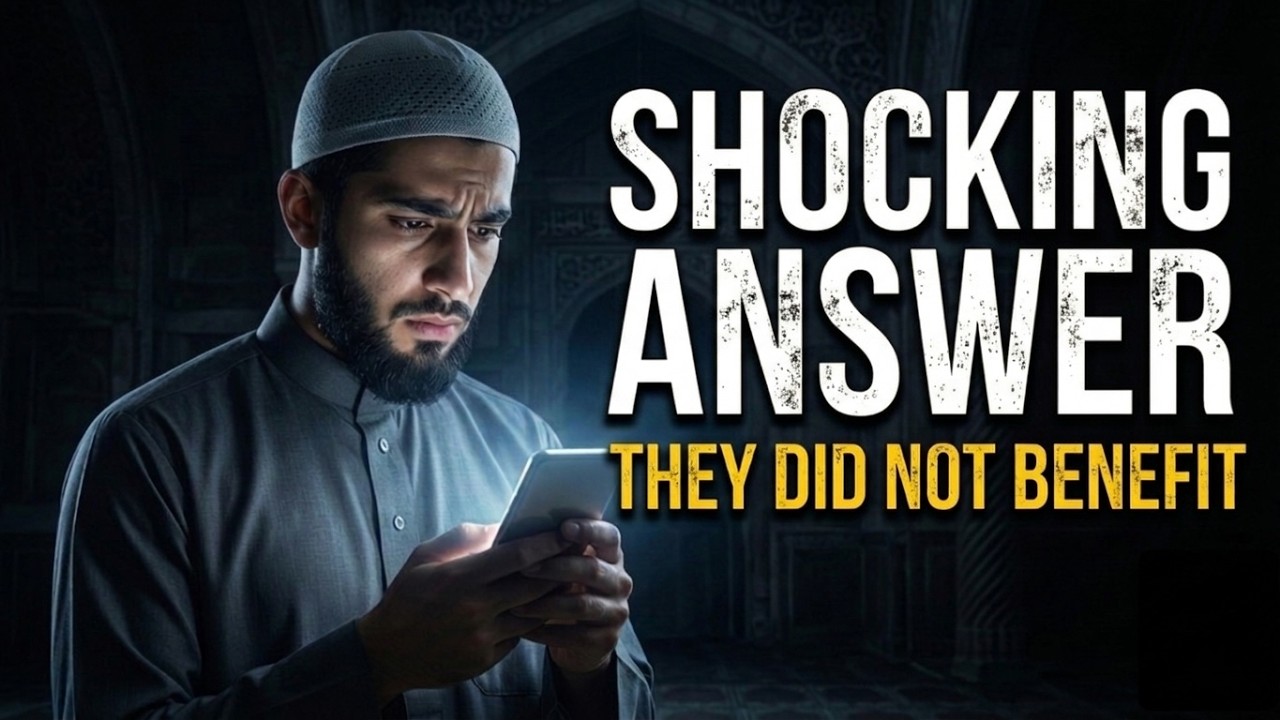 They Did Not Benefit &ndash; Enjoy Your Life by Dr. Muhammad Al-Arifi | Lesson 1