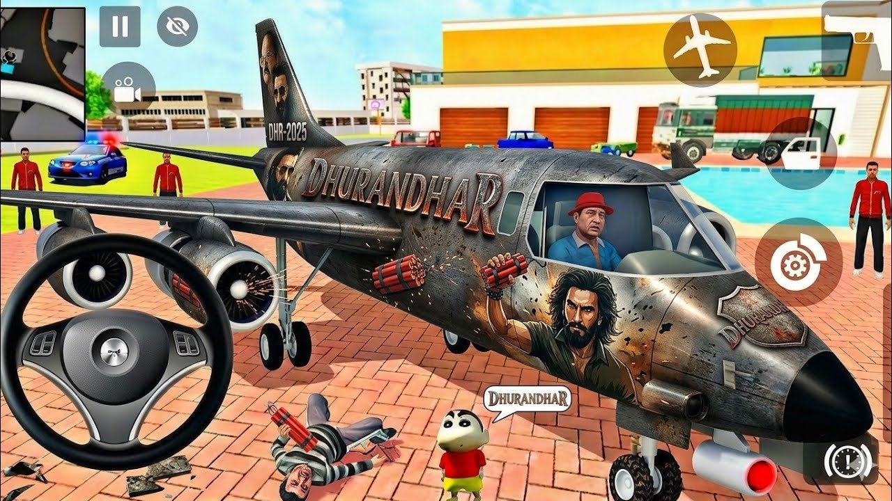 Purchase Dhurandhar Jet😱💥 In Indian Theft Aura Simulator 😱💥 Dhurandhar The Movie 
