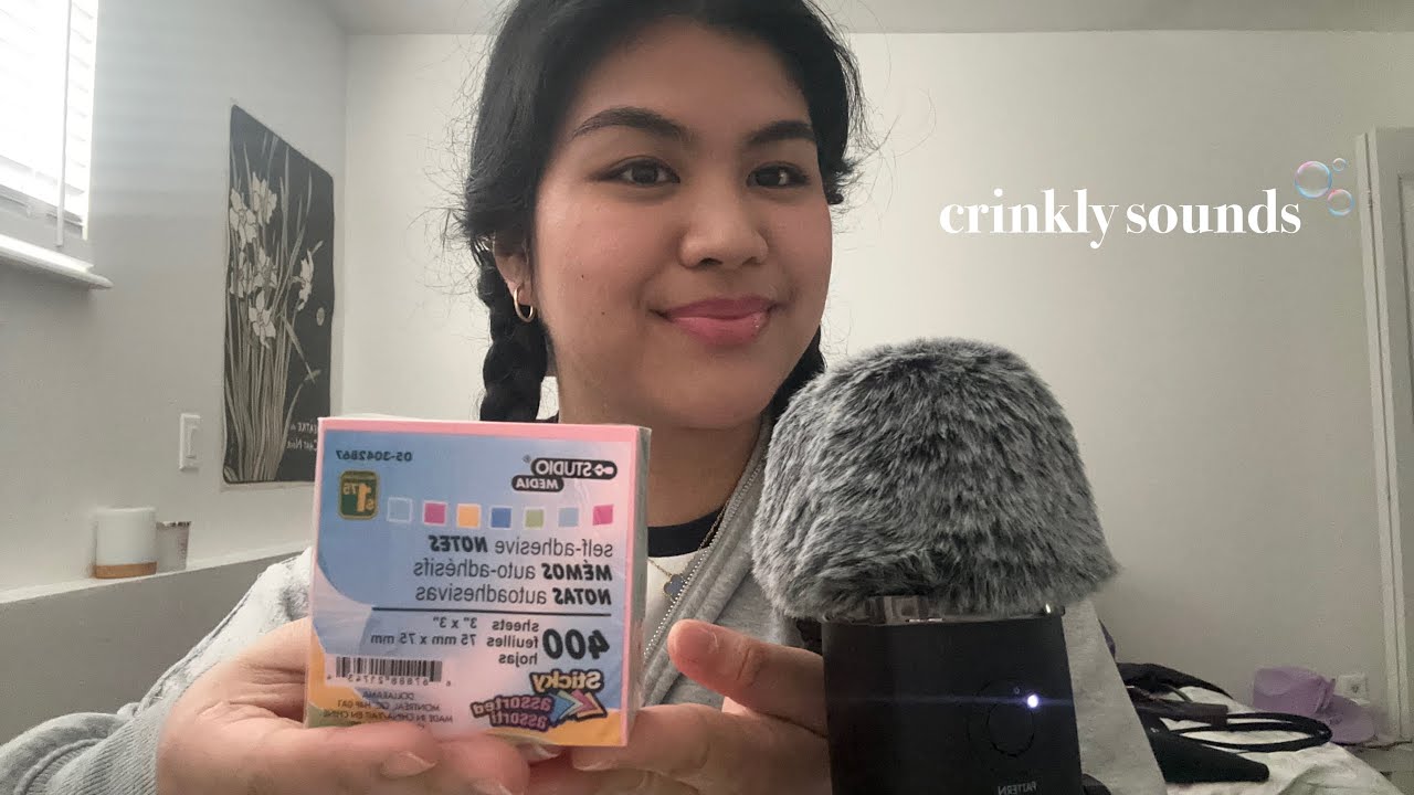 ASMR Crinkly Assortment Sounds 🫧